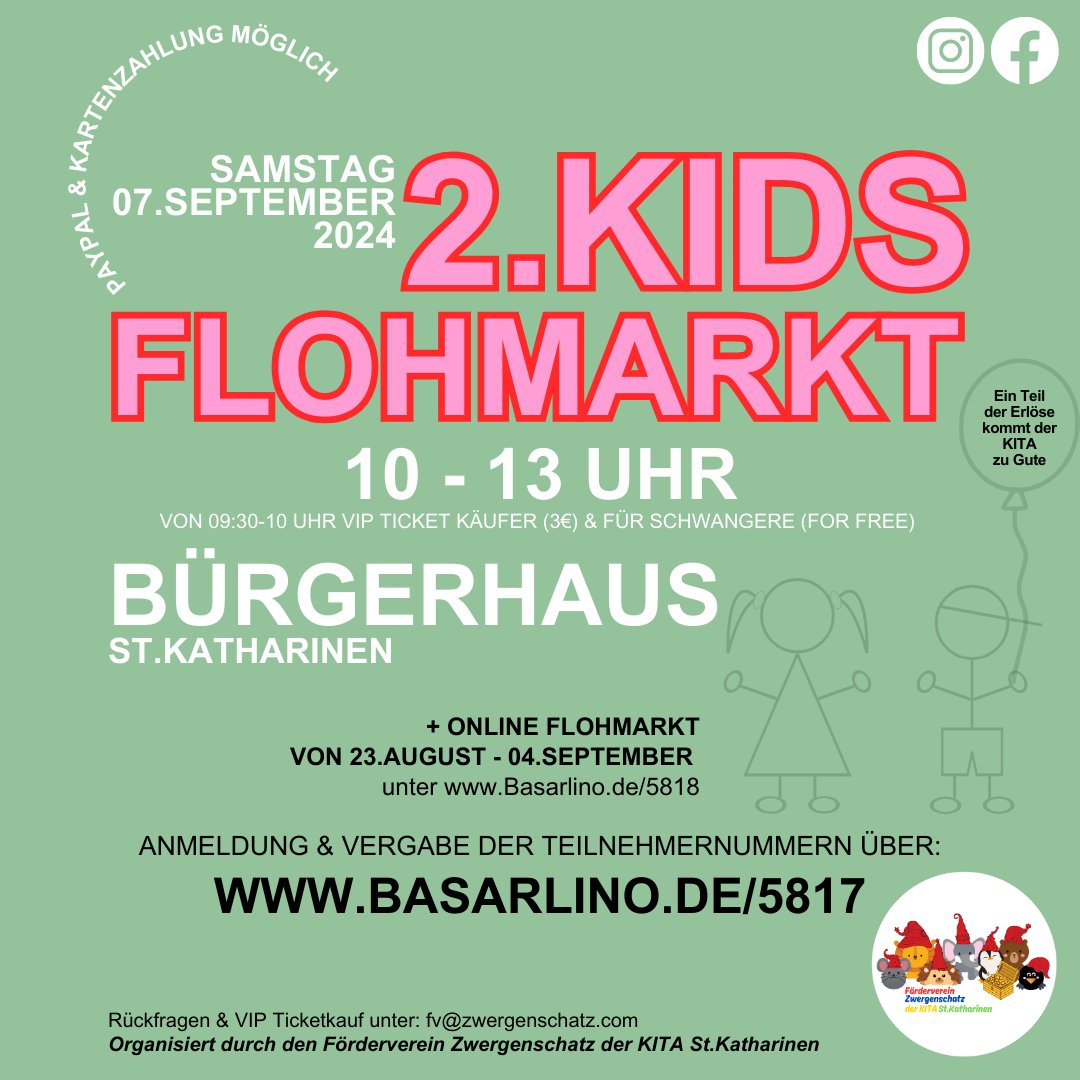 Plakat Kids-Flohmarkt